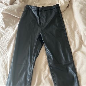 Zara Faux Leather Pants